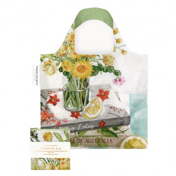 Reusable Large Shopping Bag |  Native Wildflowers